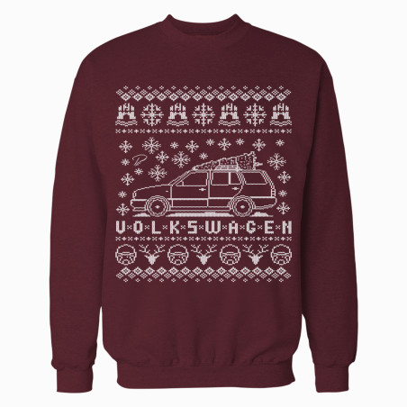 VW MK3 Golf Variant Full Christmas Sweater
